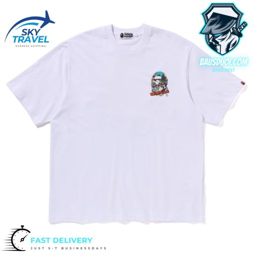 Comic Art Ape Head Relaxed Fit Tee