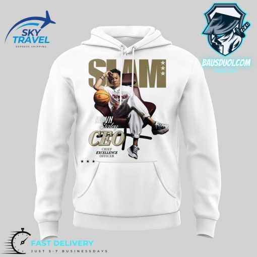 Dawn Staley Slam White Hoodie