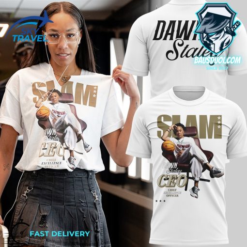 Dawn Staley Slam White TShirt