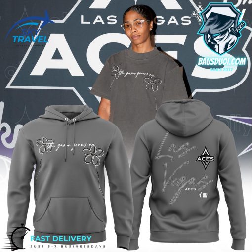 Las Vegas Aces The Game Grows On Grey Hoodie