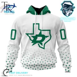 Personalized NHL Dallas Stars Special Whiteout Design Hoodie