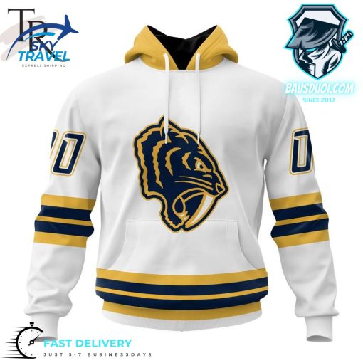 Personalized NHL Nashville Predators Special Whiteout Design Hoodie
