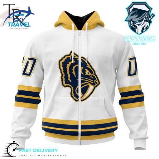 Personalized NHL Nashville Predators Special Whiteout Design Hoodie