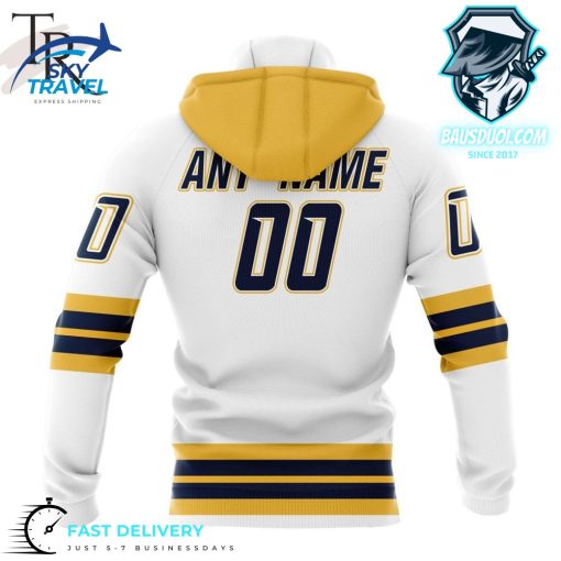 Personalized NHL Nashville Predators Special Whiteout Design Hoodie