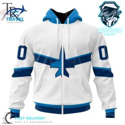 Personalized NHL Winnipeg Jets Special Whiteout Design Hoodie