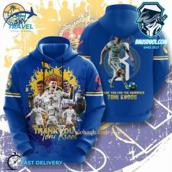 Real Madrid Thank You For The Memories Toni Kroos Hoodie