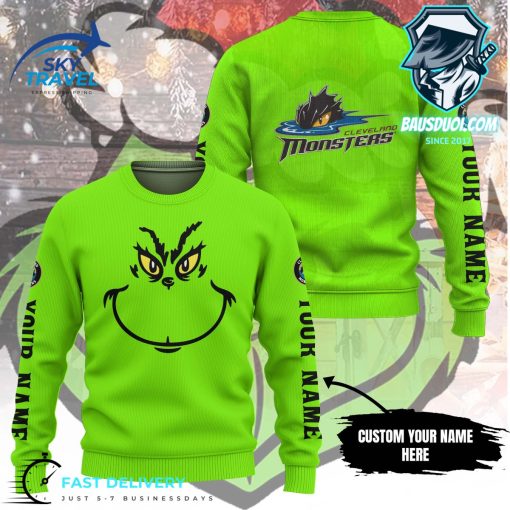 AHL Cleveland Monsters x Grinch Sweatshirt