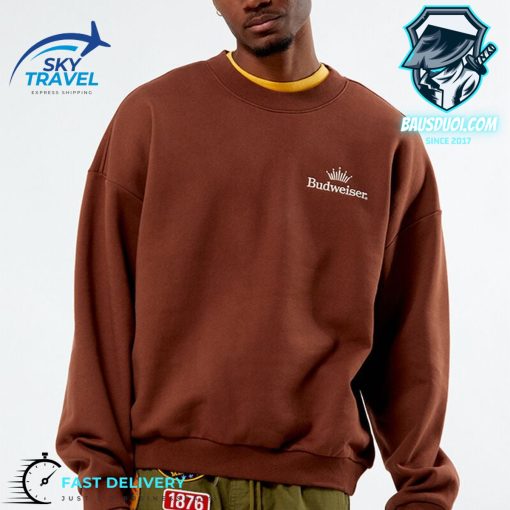Budweiser By PacSun Ribbon Crew Neck SweaT-Shirt