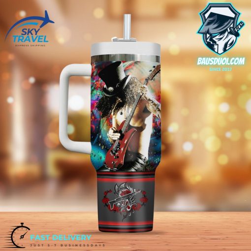 Gun n Rose Custom Name Stanley Tumbler 40oz