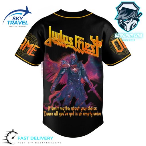 Judas Priest Personalized Baseball Jersey