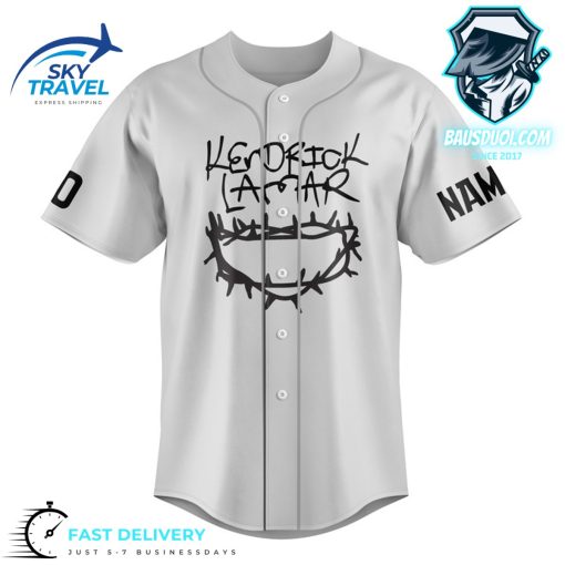 Kendrick Lamar Butterfly Baseball Jersey