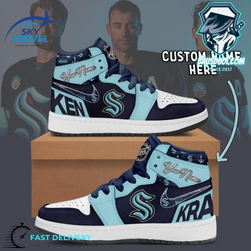 NHL Seattle Kraken Air Jordan 1 Sneaker