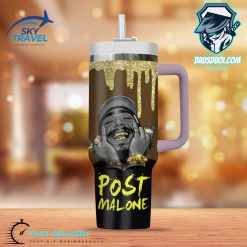 Post Malone Always Tired Stanley Tumbler 40oz