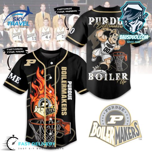Purdue Boilermakers Baseball Jersey