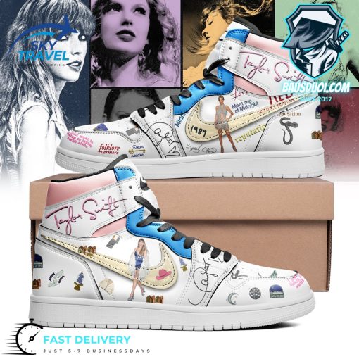 Taylor Swift Reputation Nike Air Jordan 1 Sneaker