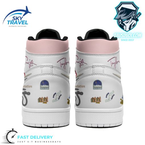 Taylor Swift Reputation Nike Air Jordan 1 Sneaker