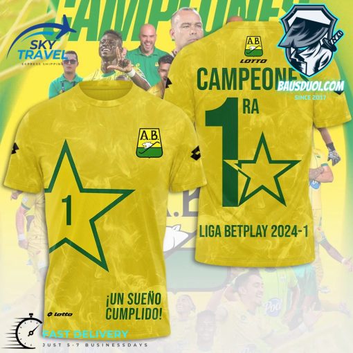 Atletico Bucaramanga Campeones Tshirt 3D