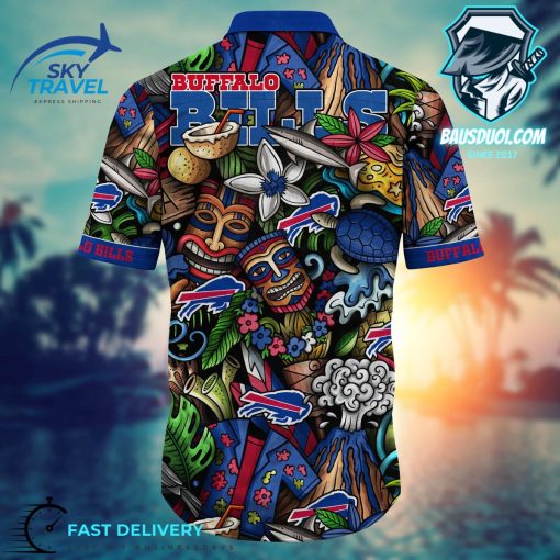 Buffalo Bills Custom Flower Hawaiian Shirt