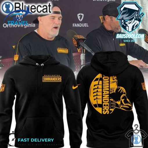 Dan Quinn Nfl Washington Commanders 2024 Unisex Hoodie