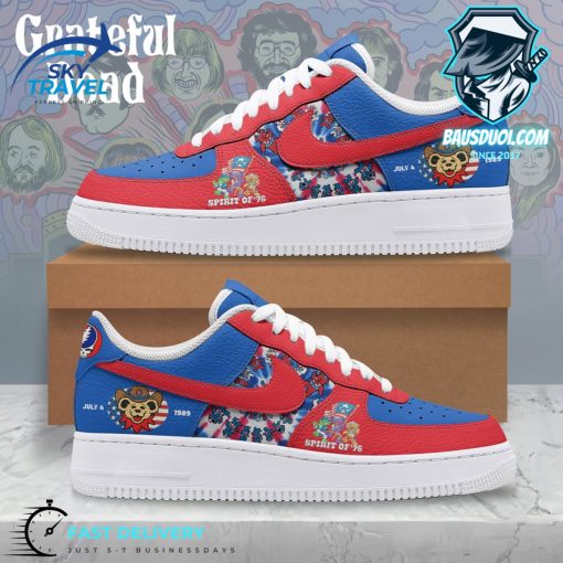 Extremely Premium Grateful Dead Air Force 1 Sneaker