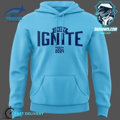 Indy Ignite Pro Volleyball 2024 Blue Hoodie