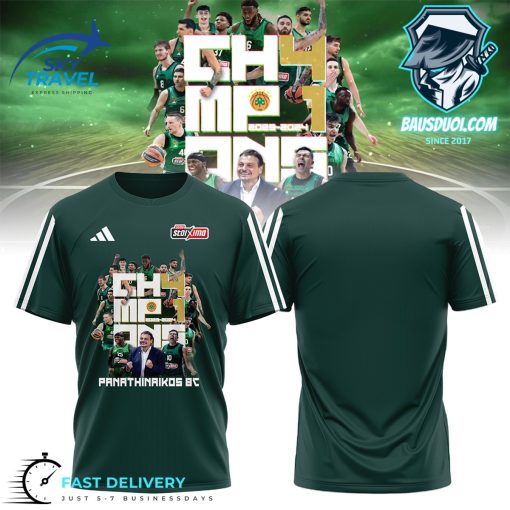 Panathinaikos CHAMPIONS OF GREECE 2024 Tshirt