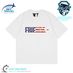 Vl0ne USA Print Logo Shirt