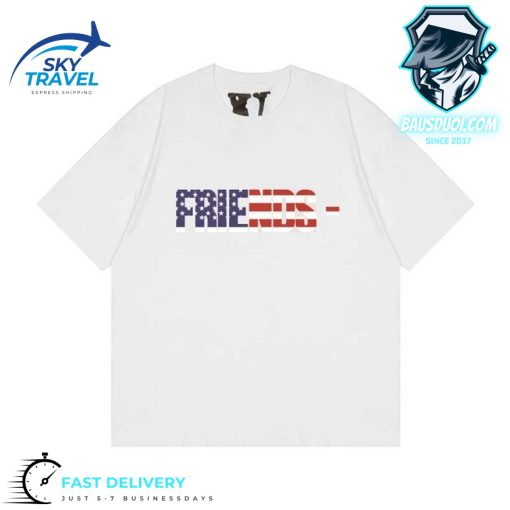 Vlone USA Print Logo Shirt