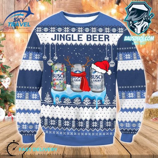 Busch Light Ugly Christmas Sweater