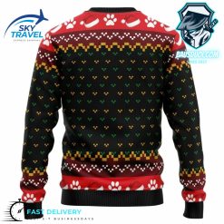 Golden Retriever Dont Stop Retrievin Womens Ugly Christmas Sweater