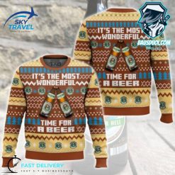 Augustiner Bru Its the Most Wonderful time for a Beer Ugly Sweater