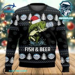 Busch Light Fish Ugly Sweater
