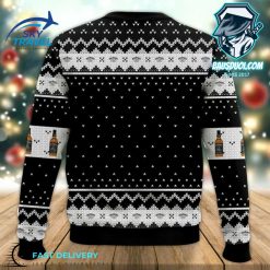 Jack Daniels Skull Christmas Ugly Sweater