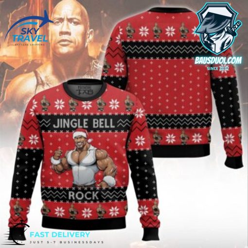Jingle Bell Rock The Rock Ugly Sweater