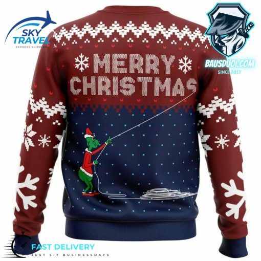 Stealing Christmas Dr Seuss Grinch Ugly Christmas Sweater