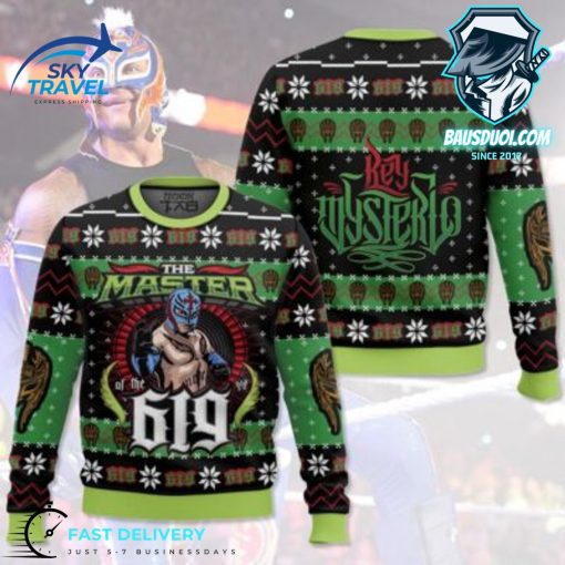 The Master Of The 619 Rey Mysterio Ugly Sweater