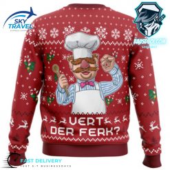 Vert Der Ferk The Muppet Show Ugly Christmas Sweater