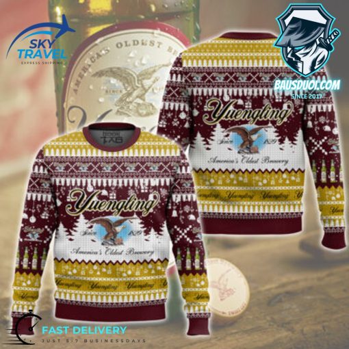 Yuengling Yellow Ugly Sweater