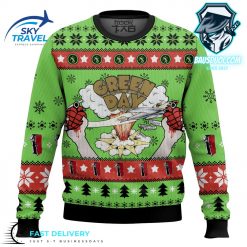 Green Day Christmas Ugly Sweater