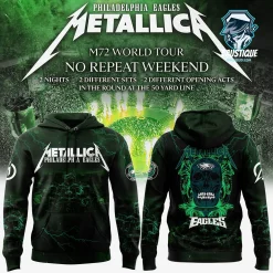 Metallica x Philadelphia Eagles 2025 Hoodie