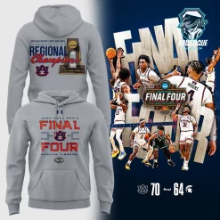Special 2025 South Regional Champions Final Four Auburn Tigers Hoodie